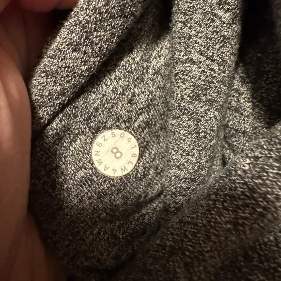 Lululemon scuba Gray Zip-Up Hoodie - Picture 2 of 3